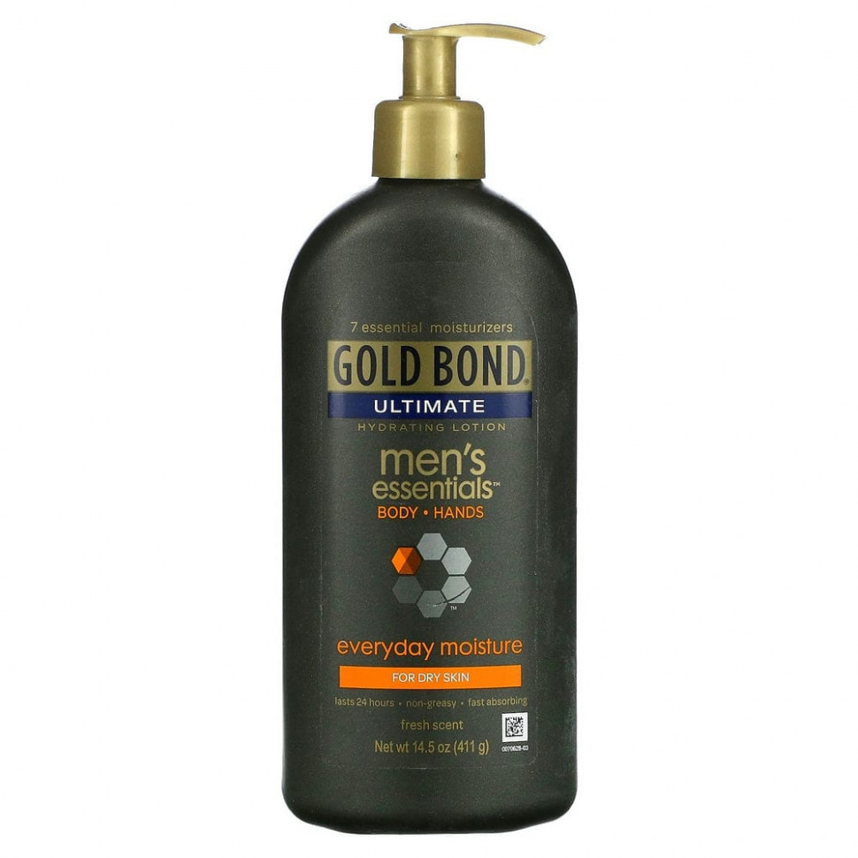   (Iherb) Gold Bond, Men's Essentials,   ,  , 411  (14,5 )    -     , -, 