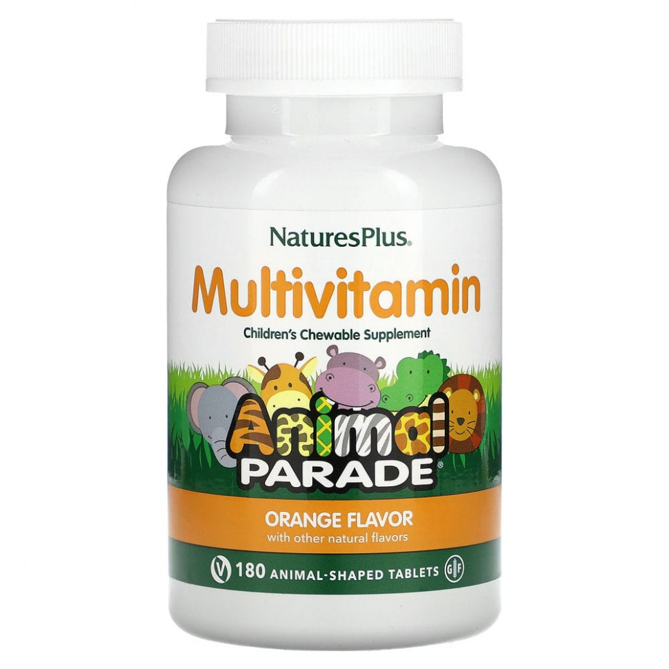   (Iherb) NaturesPlus, Source of Life, Animal Parade,       ,  , 180          -     , -, 