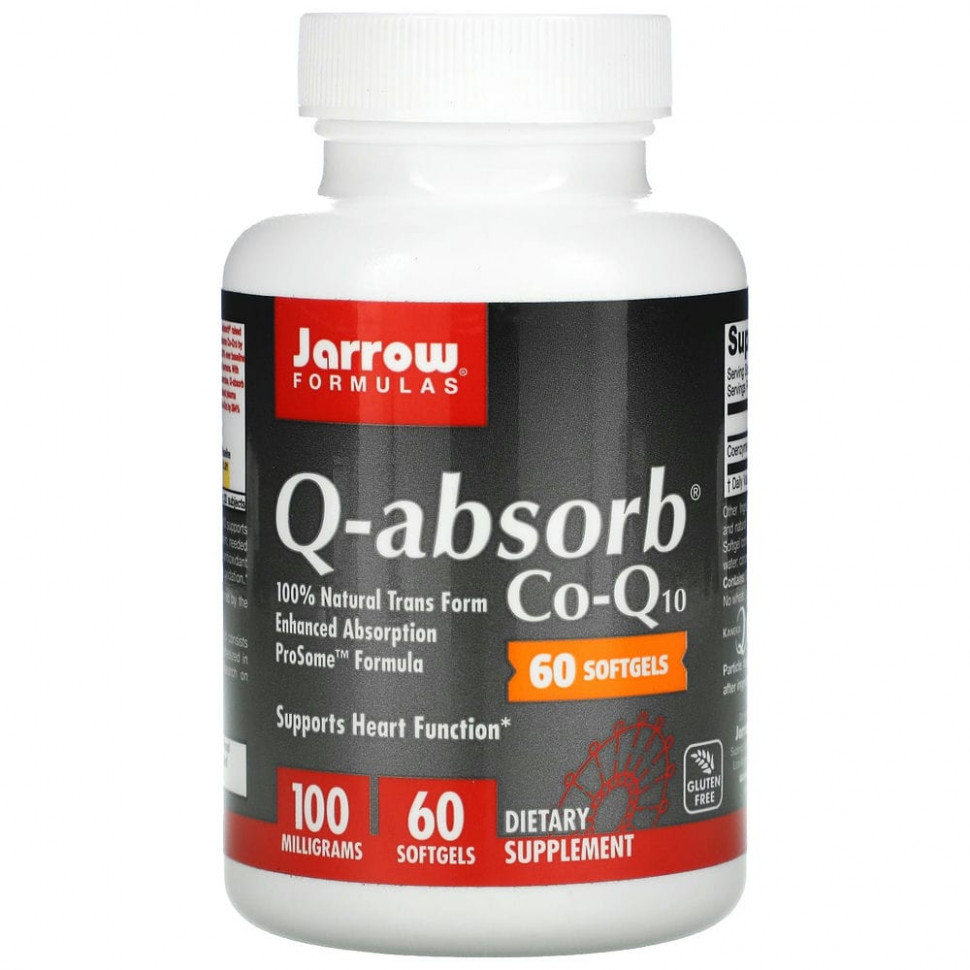   (Iherb) Jarrow Formulas, Q-absorb -Q10, 100 , 60     -     , -, 