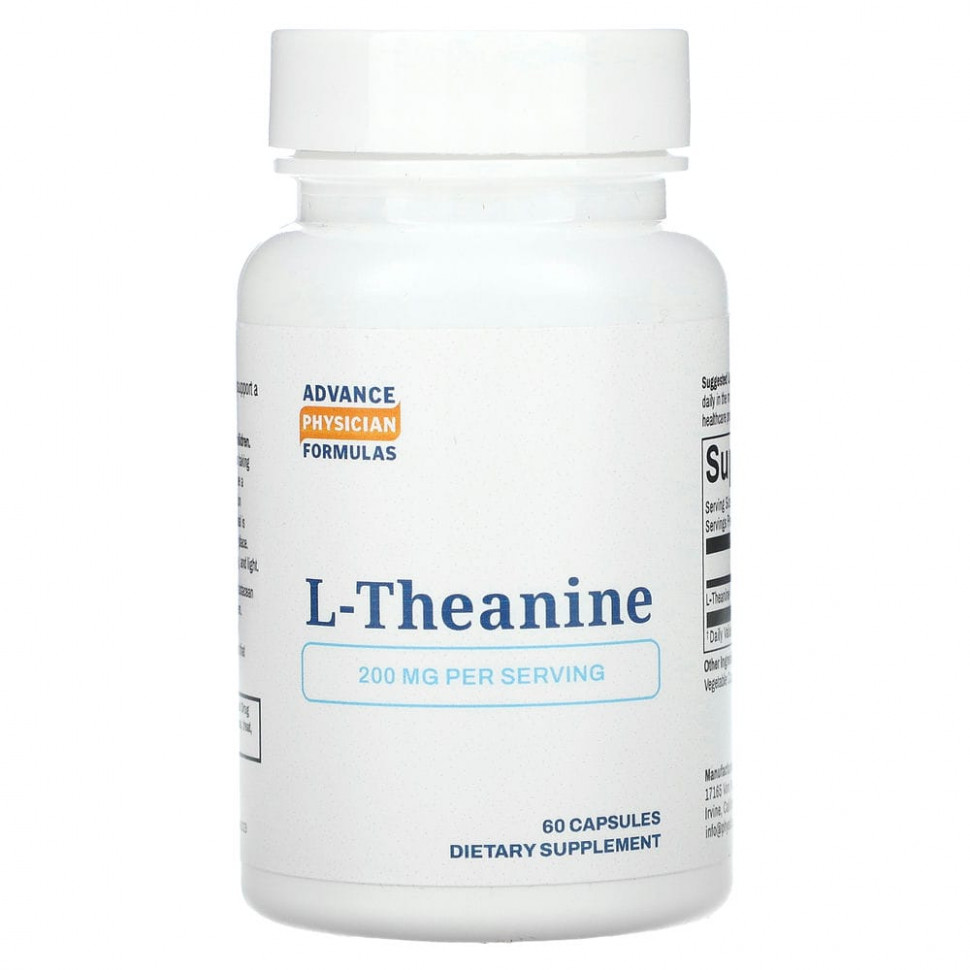 ���� ������ (Iherb) Advance Physician Formulas, L-������, 200 ��, 60 ������, ������ �� 2340 ���