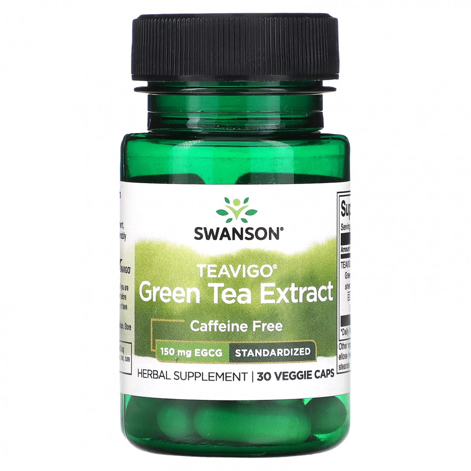 ���� ������ (Iherb) Swanson, �������� �������� ��� Teavigo, 150 ��, 30 ������������ ������, ������ �� 2430 ���