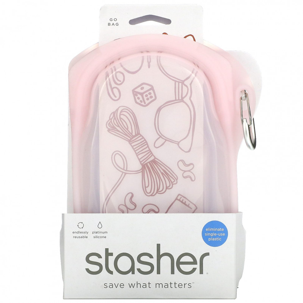   (Iherb) Stasher, Stasher, Go Bag, , 1 , 532  (18 . )    -     , -, 