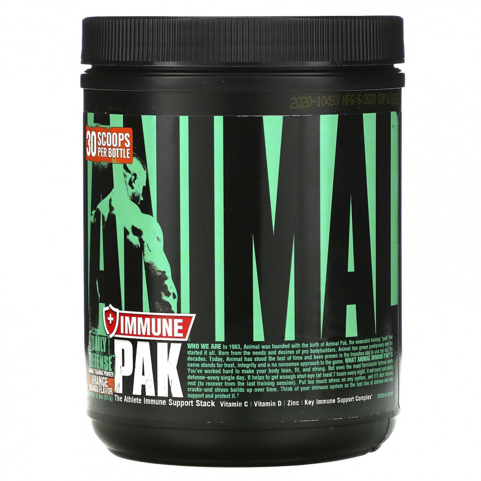   (Iherb) Universal Nutrition, Animal Immune Pak, Daily Defense,     , 327  (11,5 )    -     , -, 