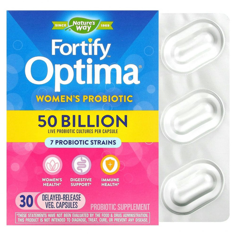 ���� ������ (Iherb) Nature's Way, Fortify Optima, ��������� ��� ������, 50 ����, 30 ������������ ����������� � ����������� ��������������. ������, ������ �� 5420 ���