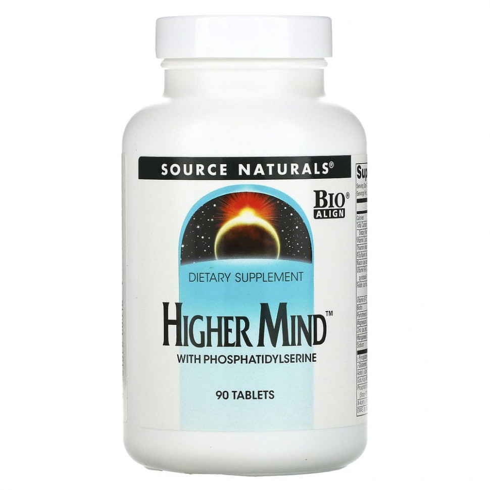 ���� ������ (Iherb) Source Naturals, Higher Mind, 90 ��������, ������ �� 7540 ���
