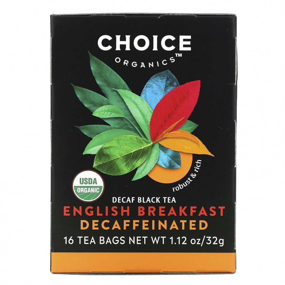 ���� ������ (Iherb) Choice Organic Teas, ������ ��� ��� �������, ���������� ������� ��� �������, 16 ������ ���������, 32 � (1,12 �����), ������ �� 950 ���