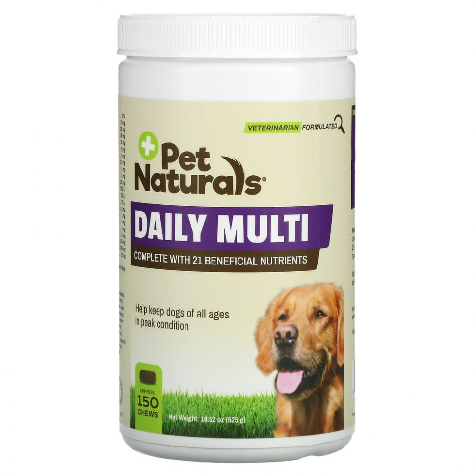   (Iherb) Pet Naturals of Vermont, Daily Multi,     , 525  (18,52 )    -     , -, 