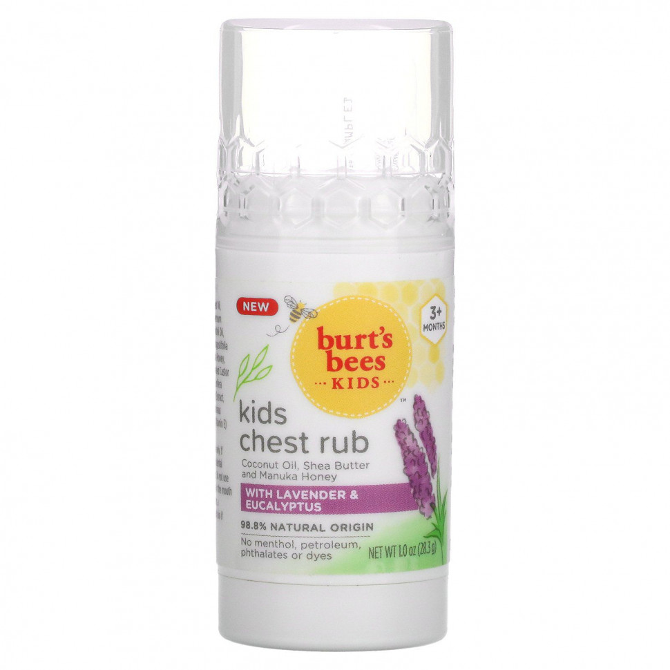 ���� ������ (Iherb) Burt's Bees, ��� �����, �������� ��� ���������� �����, �� 3 �������, � �������� � ����������, 28,3 � (1 �����), ������ �� 1550 ���