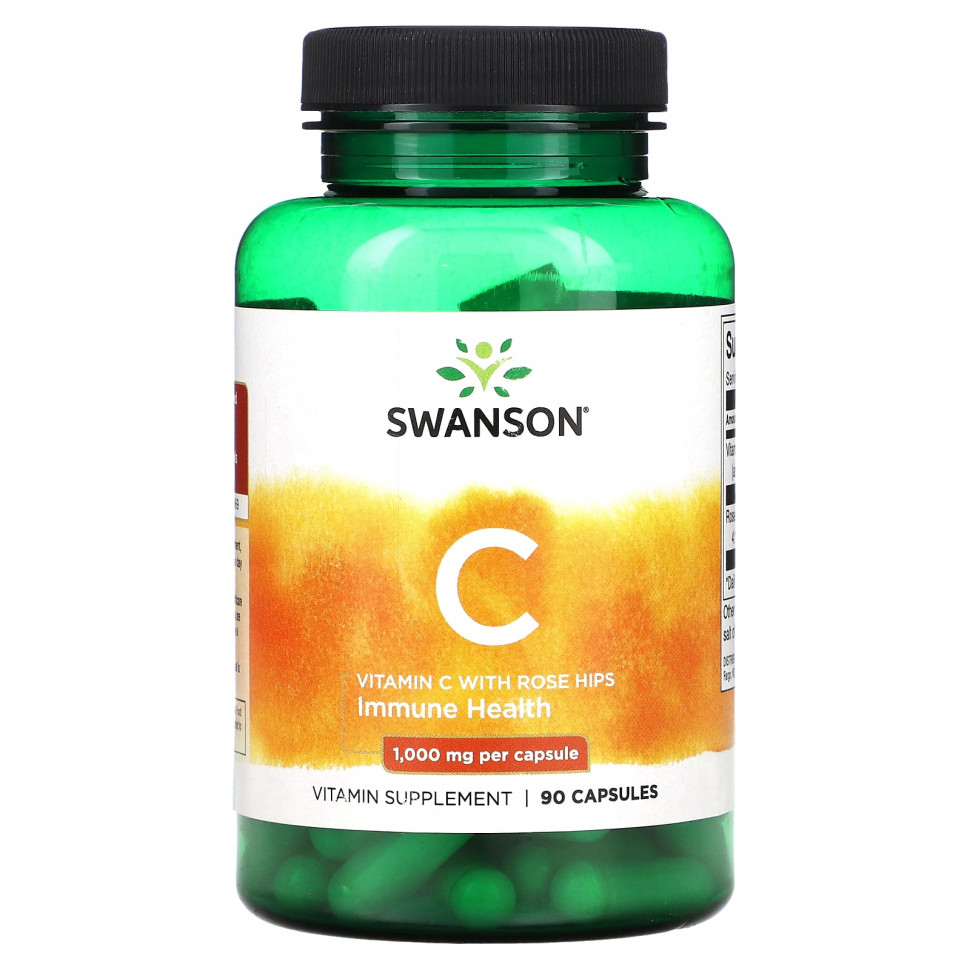���� ������ (Iherb) Swanson, ������� C � ����������, 90 ������, ������ �� 1490 ���
