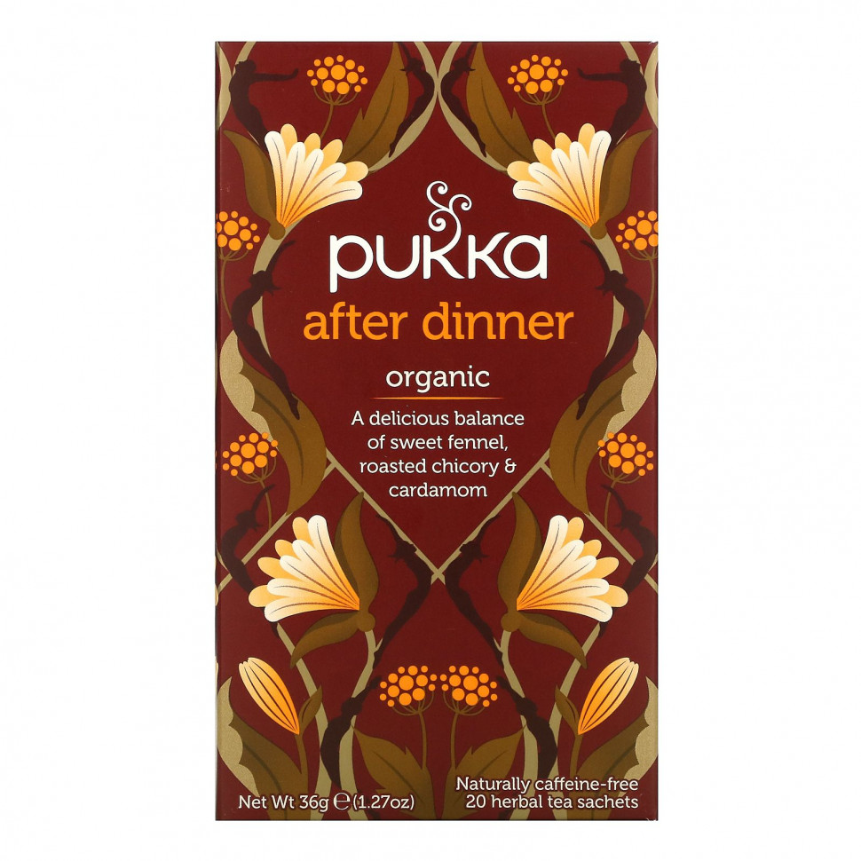   (Iherb) Pukka Herbs,  , 20   , 36  (1,27 )    -     , -, 