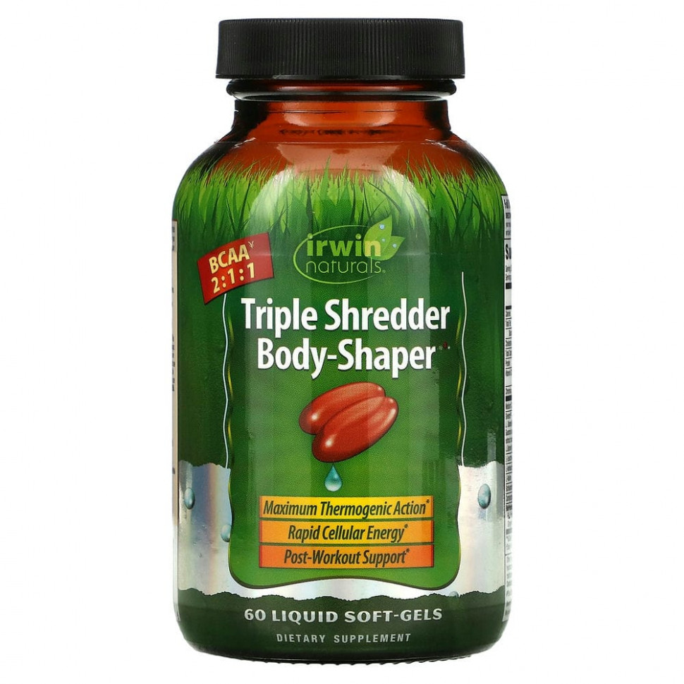   (Iherb) Irwin Naturals,     Triple Shredder Body-Shaper, 60      -     , -, 