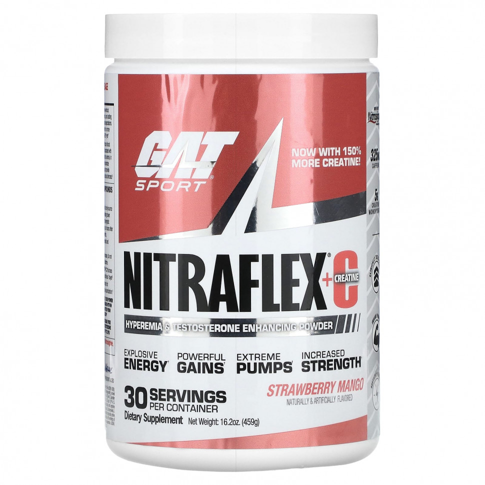   (Iherb) GAT, Sport, NITRAFLEX + ,   , 459  (16,2 )    -     , -, 