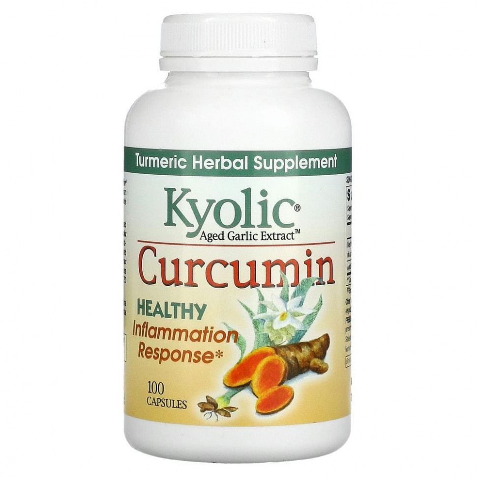 ���� ������ (Iherb) Kyolic, Aged Garlic Extract, ����������� �������� ������� � ����������, 100 ������, ������ �� 8060 ���