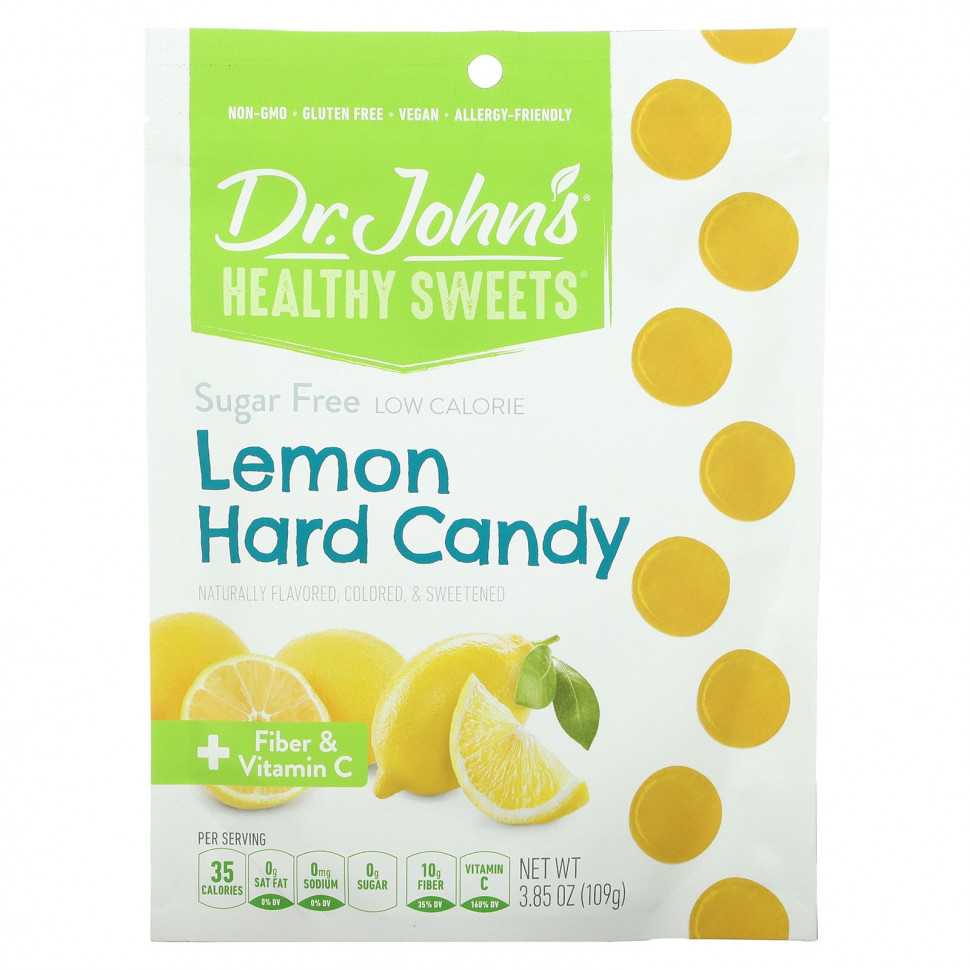   (Iherb) Dr. John's Healthy Sweets,  , +    C,  , 109  (3,85 )    -     , -, 