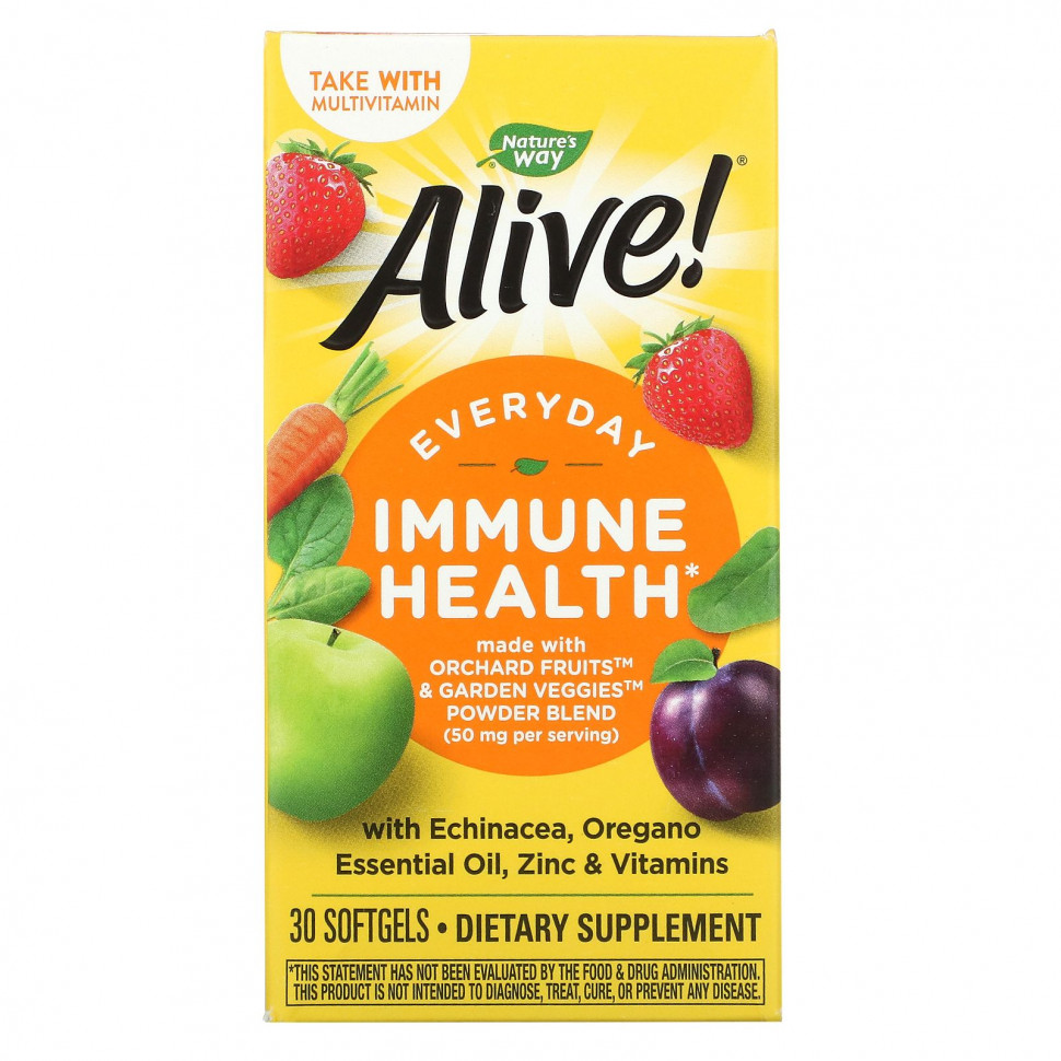 ���� ������ (Iherb) Nature's Way, Alive! ������� ��� ��������� �������� �������� �������, 30 ������ ��������, ������ �� 2540 ���