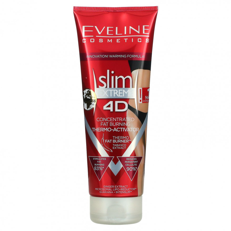   (Iherb) Eveline Cosmetics, Slim Extreme 4D,     , 250  (8,8 . )    -     , -, 