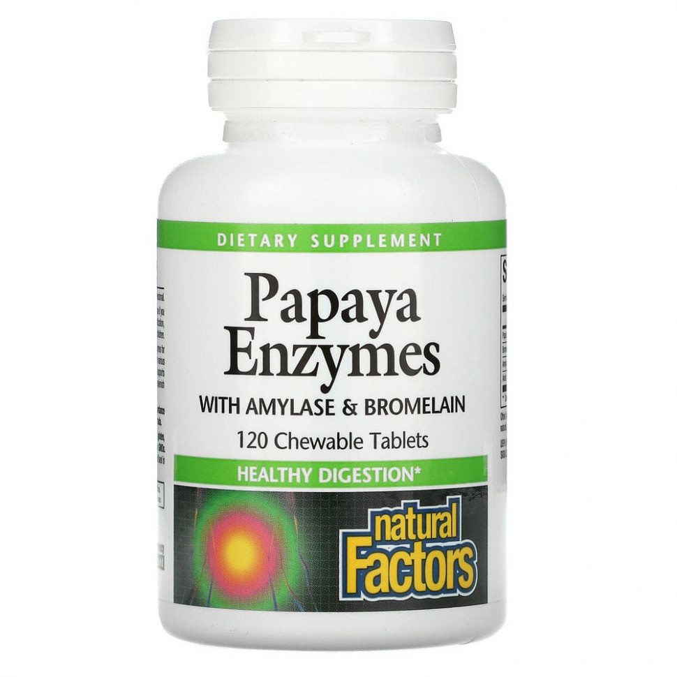 ���� ������ (Iherb) Natural Factors, �������� ������ � �������� � �����������, 120 ����������� ��������, ������ �� 1460 ���