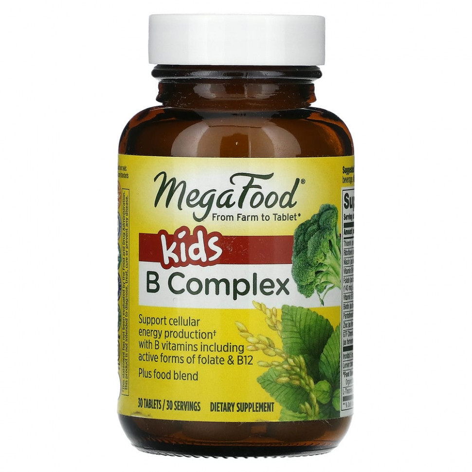   (Iherb) MegaFood,    B  , 30     -     , -, 