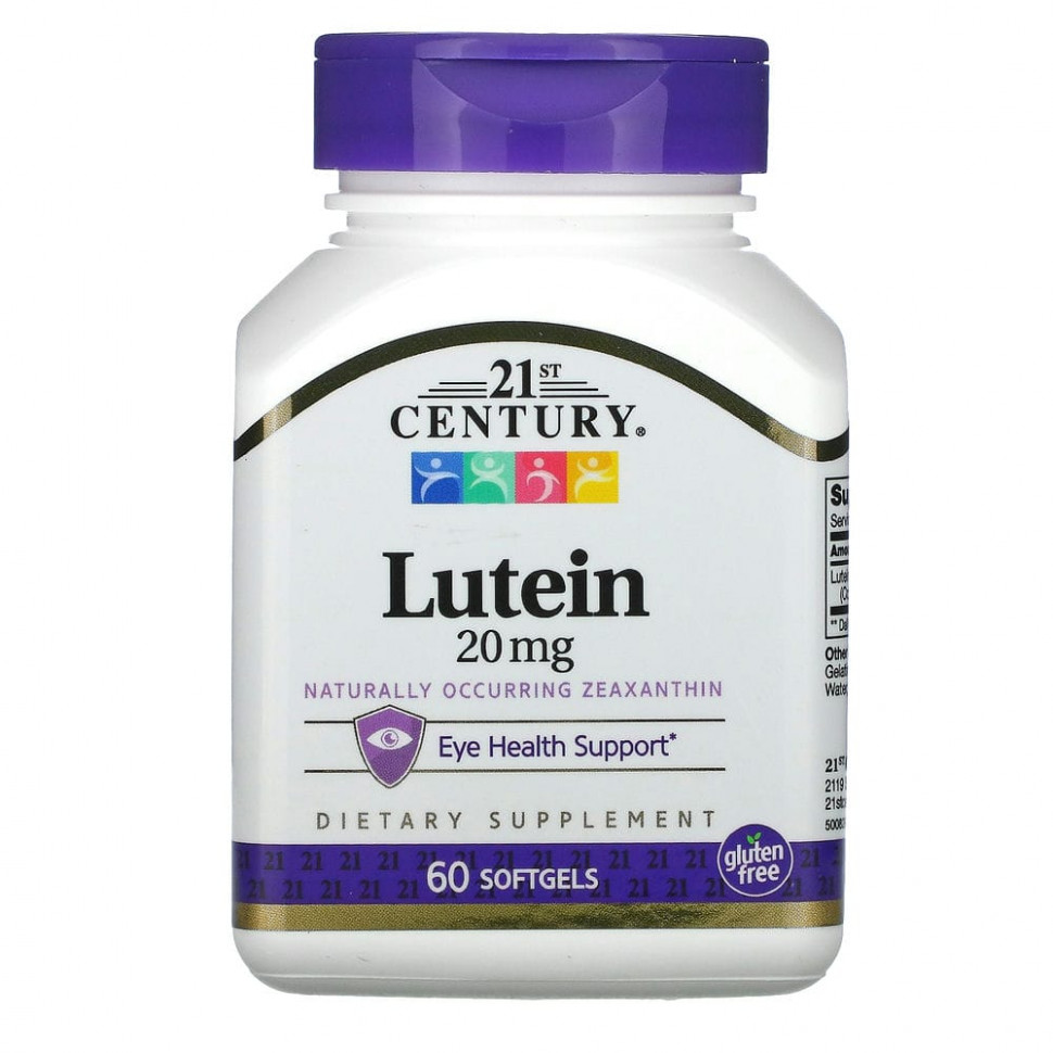 ���� ������ (Iherb) 21st Century, ������, 20 ��, 60 ������, ������ �� 2840 ���