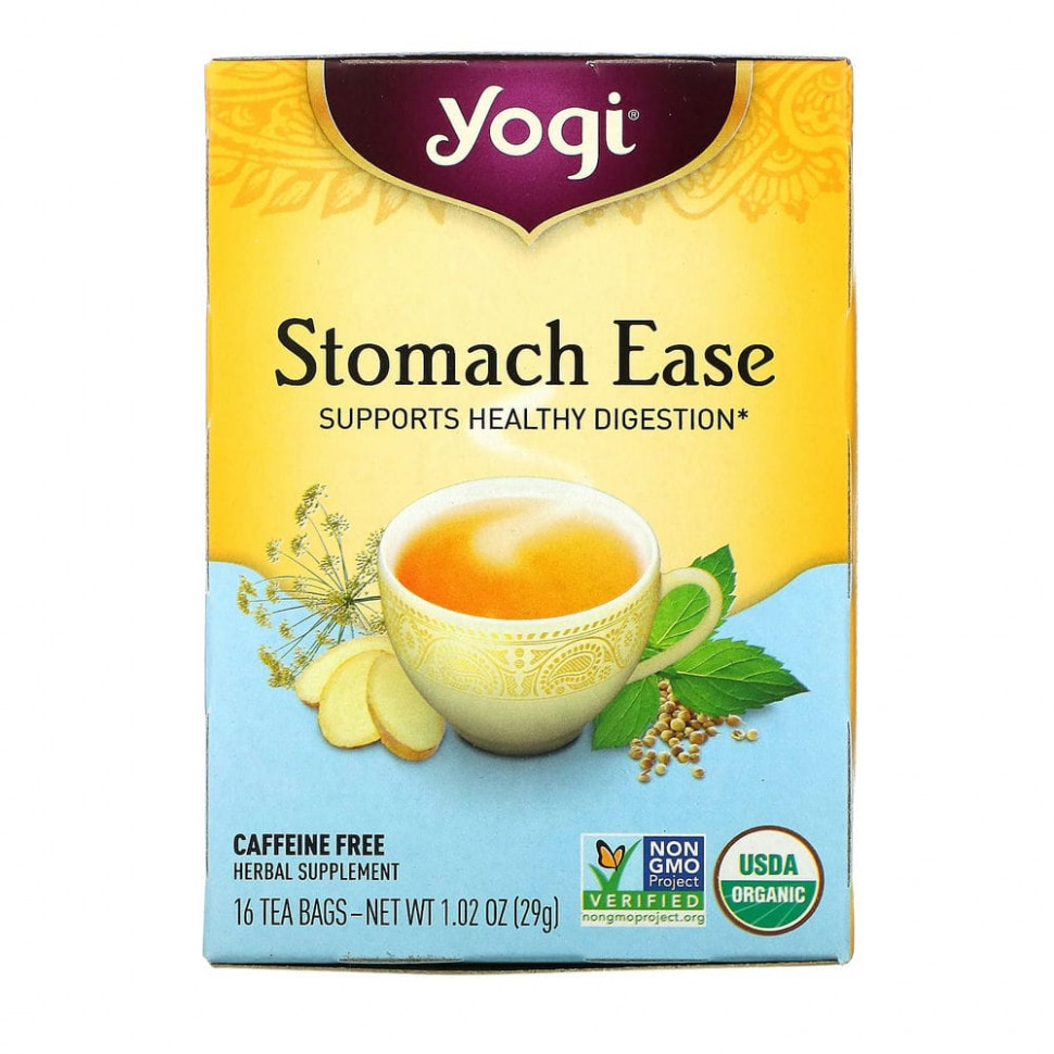 ���� ������ (Iherb) Yogi Tea, ��� ���������� �����������, 16 ������ ���������, 1,02 ����� (29 �), ������ �� 940 ���