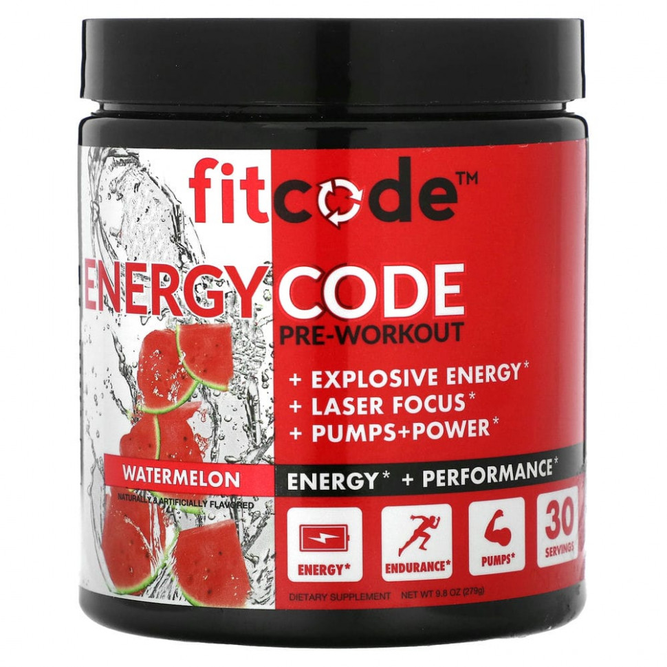 ���� ������ (Iherb) FITCODE, Energy Code, ����� �����������, �����, 279 � (9,8 �����), ������ �� 3530 ���