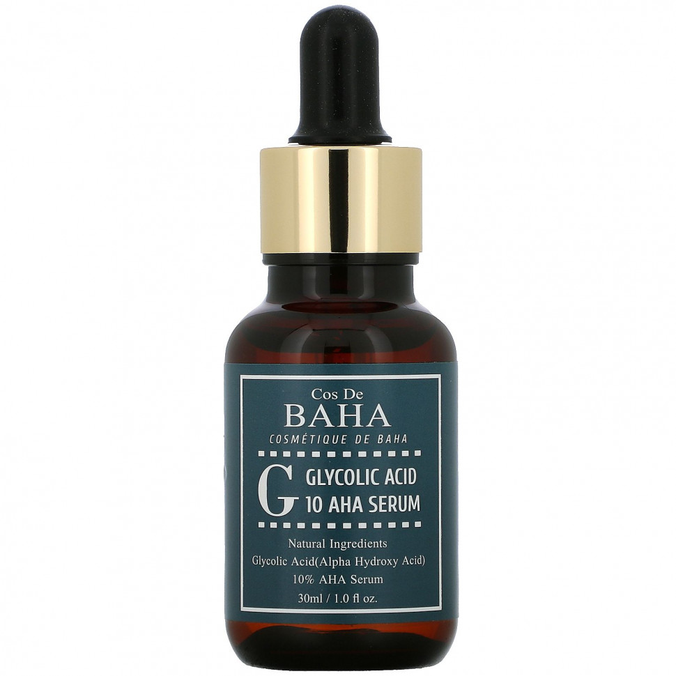 ���� ������ (Iherb) Cos De BAHA, G, ��������� � ���������� �������� 10 AHA, 30 �� (1 ����. �����), ������ �� 2420 ���