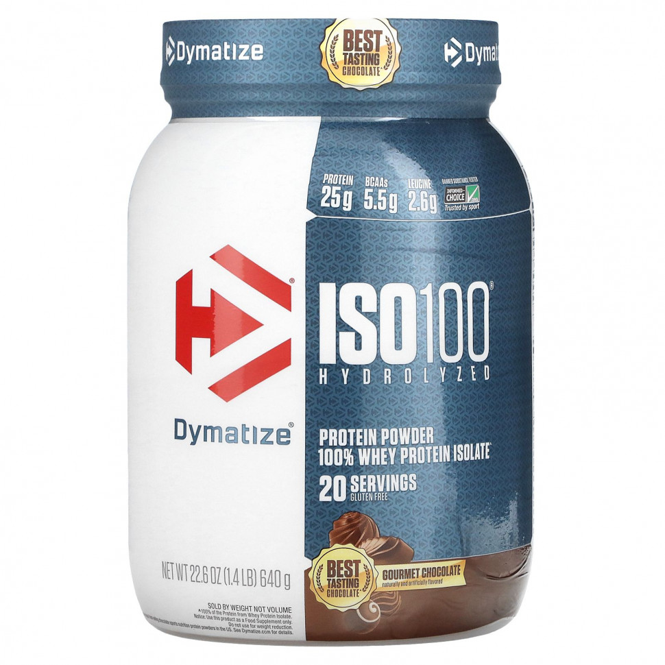   (Iherb) Dymatize, ISO100, , 100%   ,   , 640  (1,4 )    -     , -, 