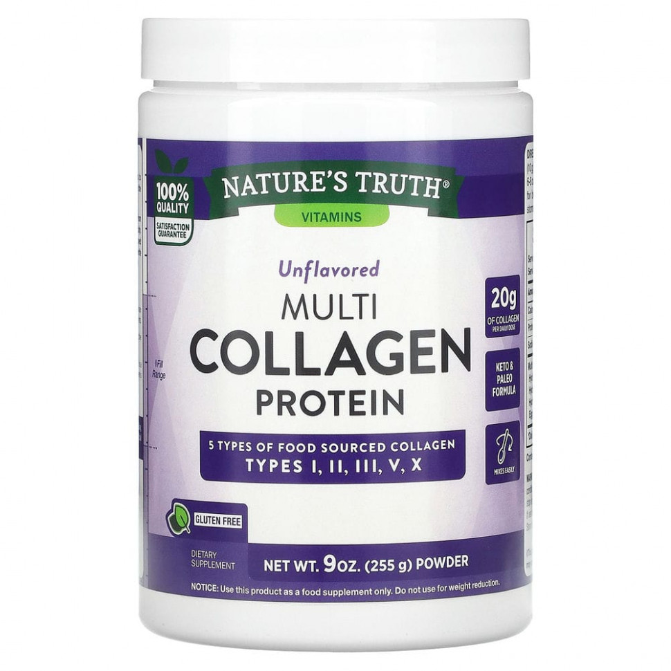 ���� ������ (Iherb) Nature's Truth, ������������������ �������, ��� �������, 255 � (9 �����), ������ �� 4670 ���