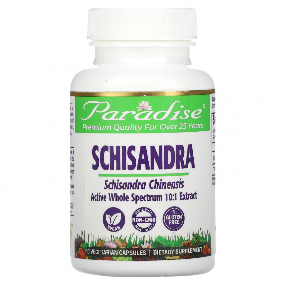 ���� ������ (Iherb) Paradise Herbs, ��������, 60 ������������ ������, ������ �� 2180 ���