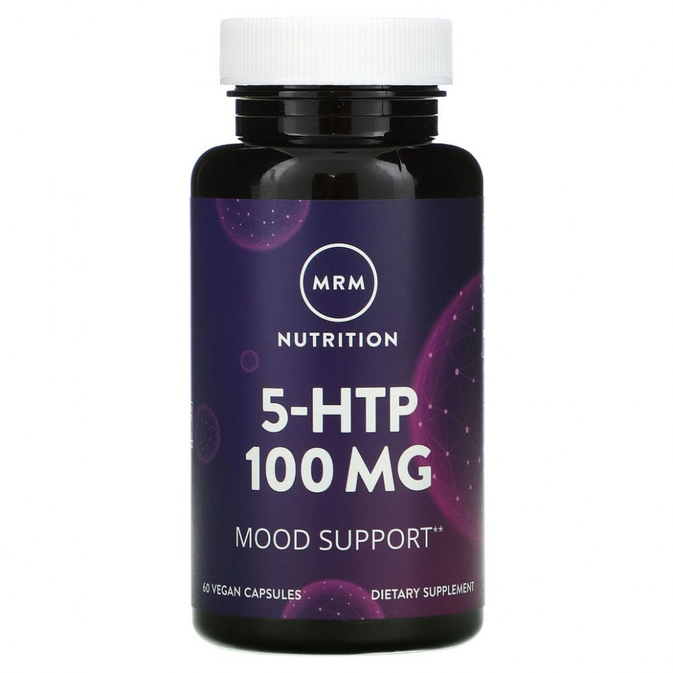 ���� ������ (Iherb) MRM, 5-HTP, 100 ��, 60 ��������� ������, ������ �� 3020 ���