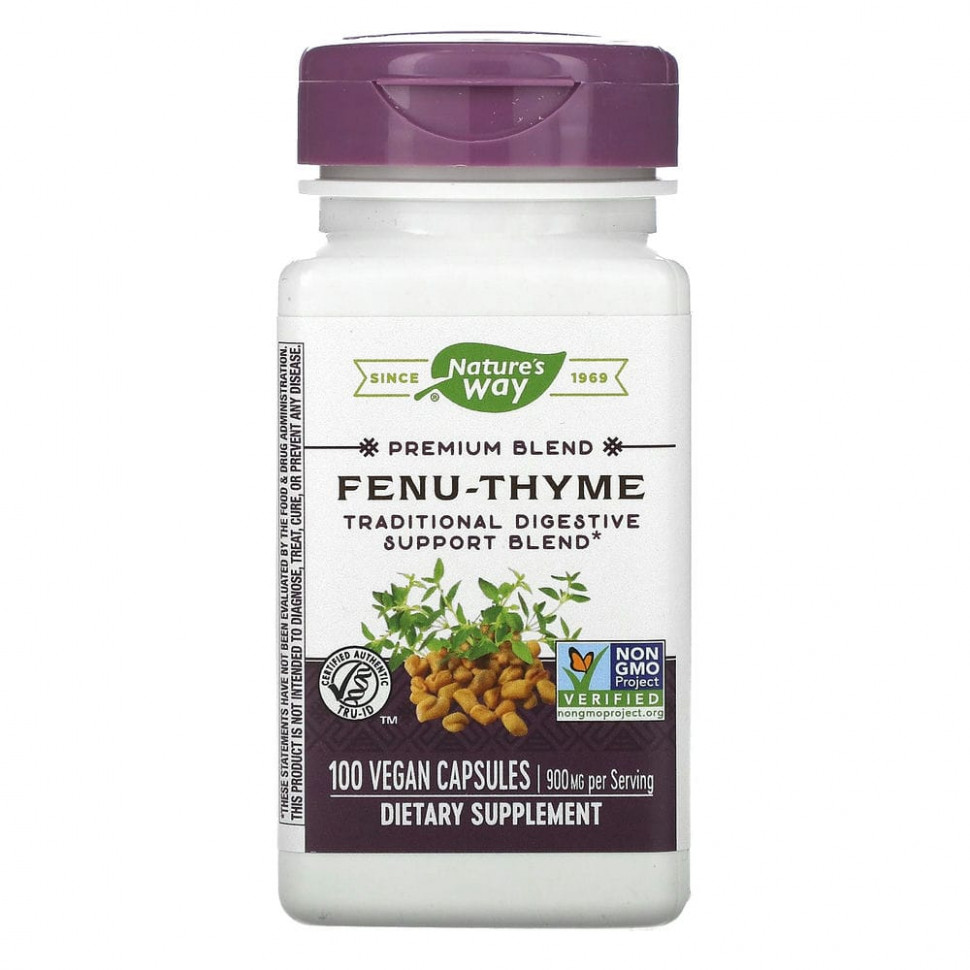   (Iherb) Nature's Way, Fenu-Thyme, 450 , 100      -     , -, 