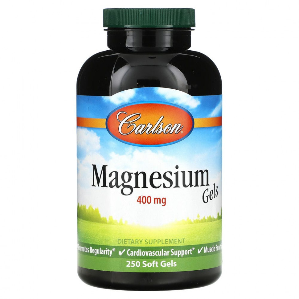   (Iherb) Carlson Labs,  , 400 , 250     -     , -, 