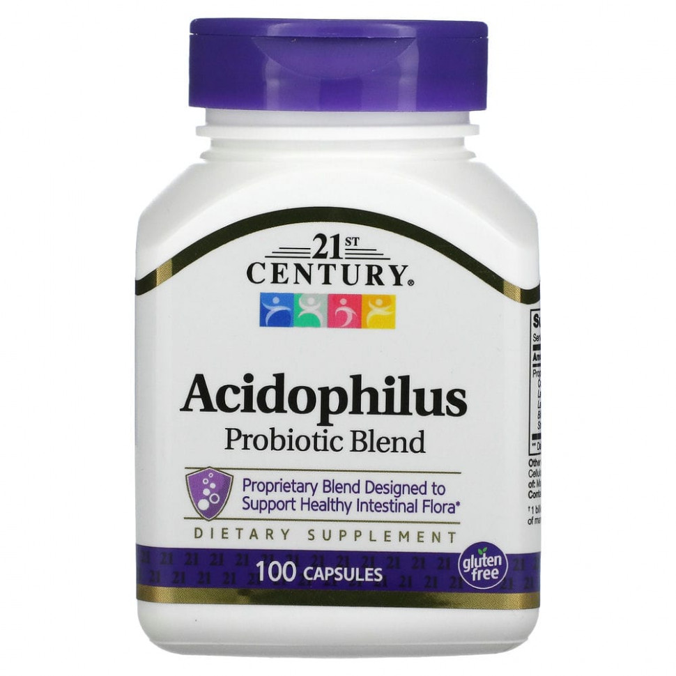���� ������ (Iherb) 21st Century, ����� ����������� Acidophilus, 100 ������, ������ �� 1580 ���