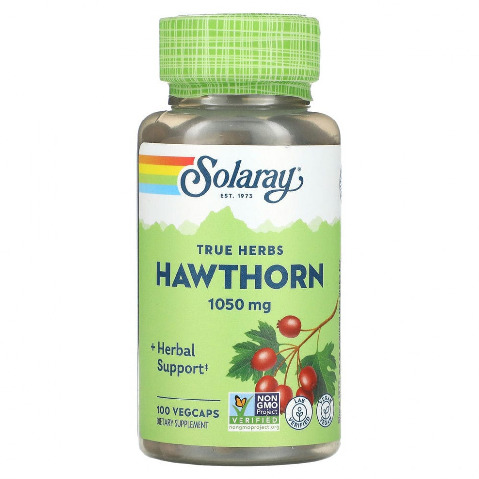   (Iherb) Solaray, , 525 , 100  ,   1250 