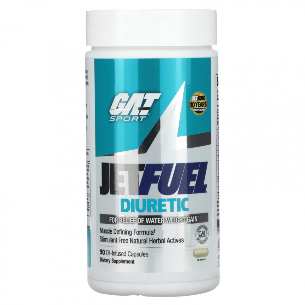   (Iherb) GAT, JetFUEL Diuretic, 90      -     , -, 