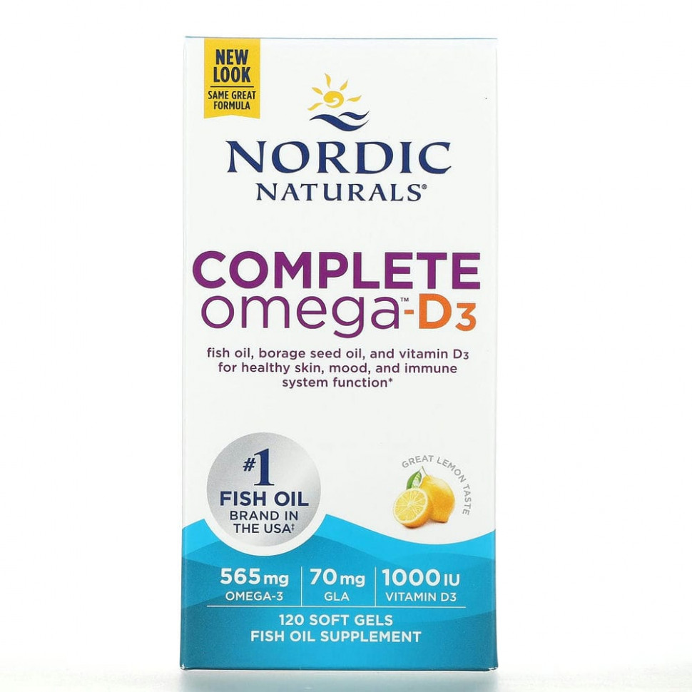   (Iherb) Nordic Naturals,   -D3, , 500 , 120     -     , -, 