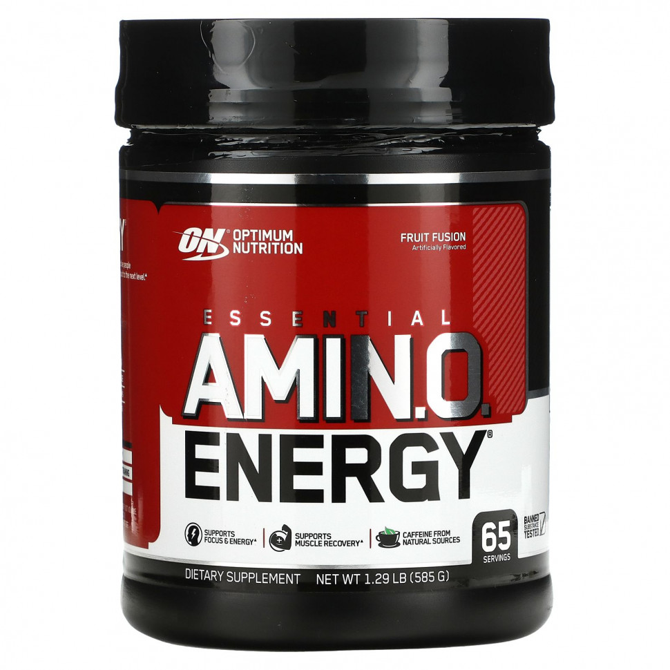 ���� ������ (Iherb) Optimum Nutrition, ESSENTIAL AMIN.O. ENERGY, ��������� ����, 585 � (1,29 �����), ������ �� 11340 ���