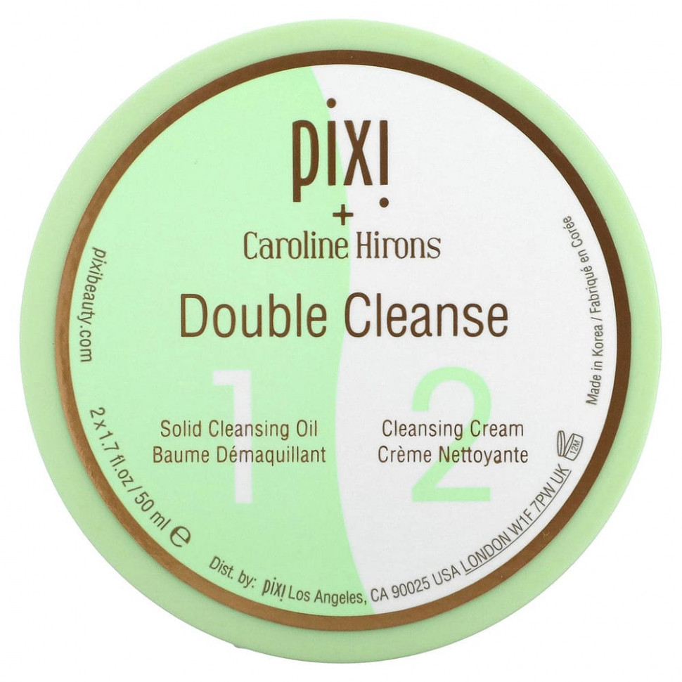   (Iherb) Pixi Beauty, Double Cleanse 2-in-1, 1.69 fl oz (50 ml) Each    -     , -, 