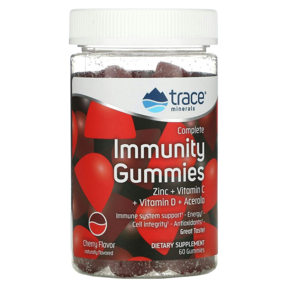   (Iherb) Trace Minerals ,   Complete Immunity, , 60      -     , -, 