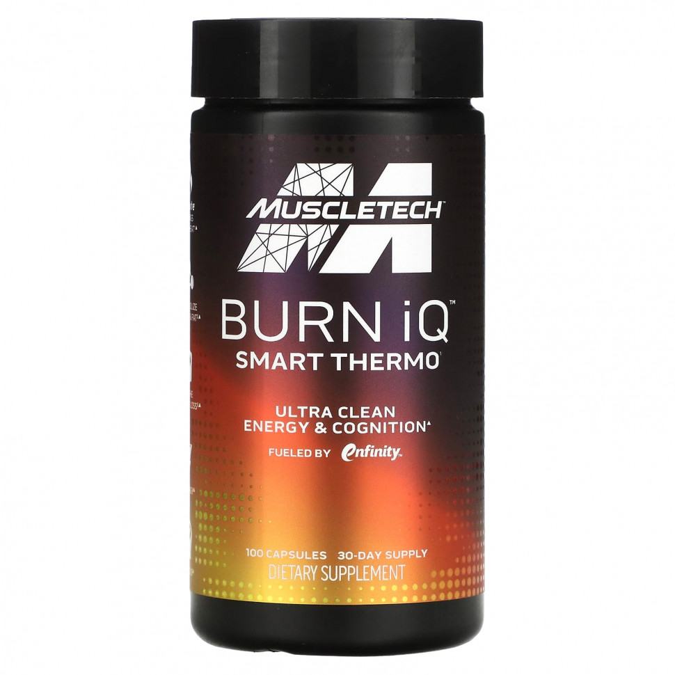   (Iherb) MuscleTech, Burn iQ, Smart Thermo`` 100     -     , -, 