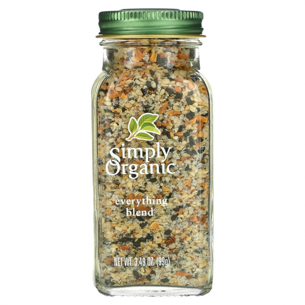   (Iherb) Simply Organic, Everything Blend, 99  (3,49 )    -     , -, 