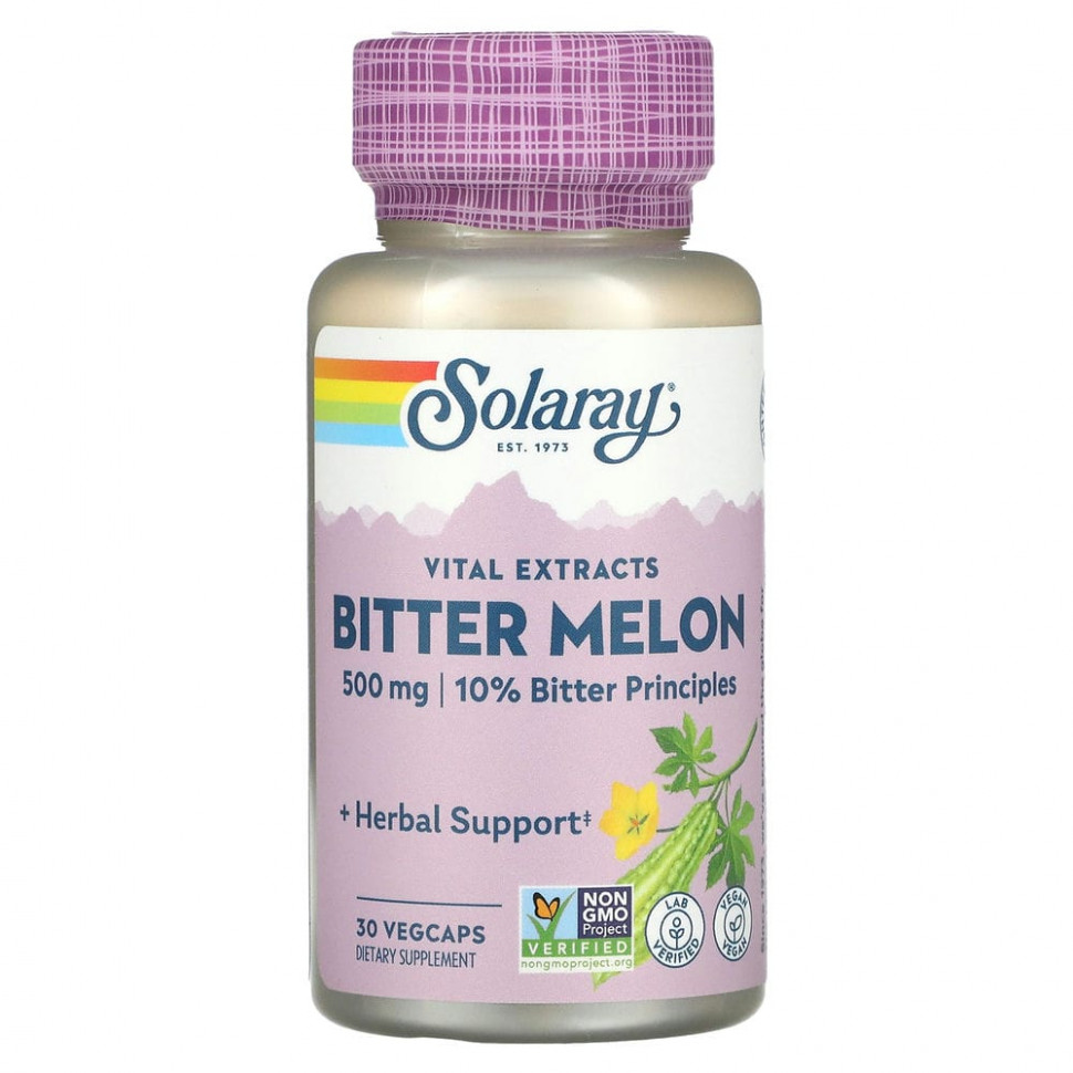 ���� ������ (Iherb) Solaray, �������� ������ ������� ����, 500 ��, 30 �������������� ������, ������ �� 2200 ���