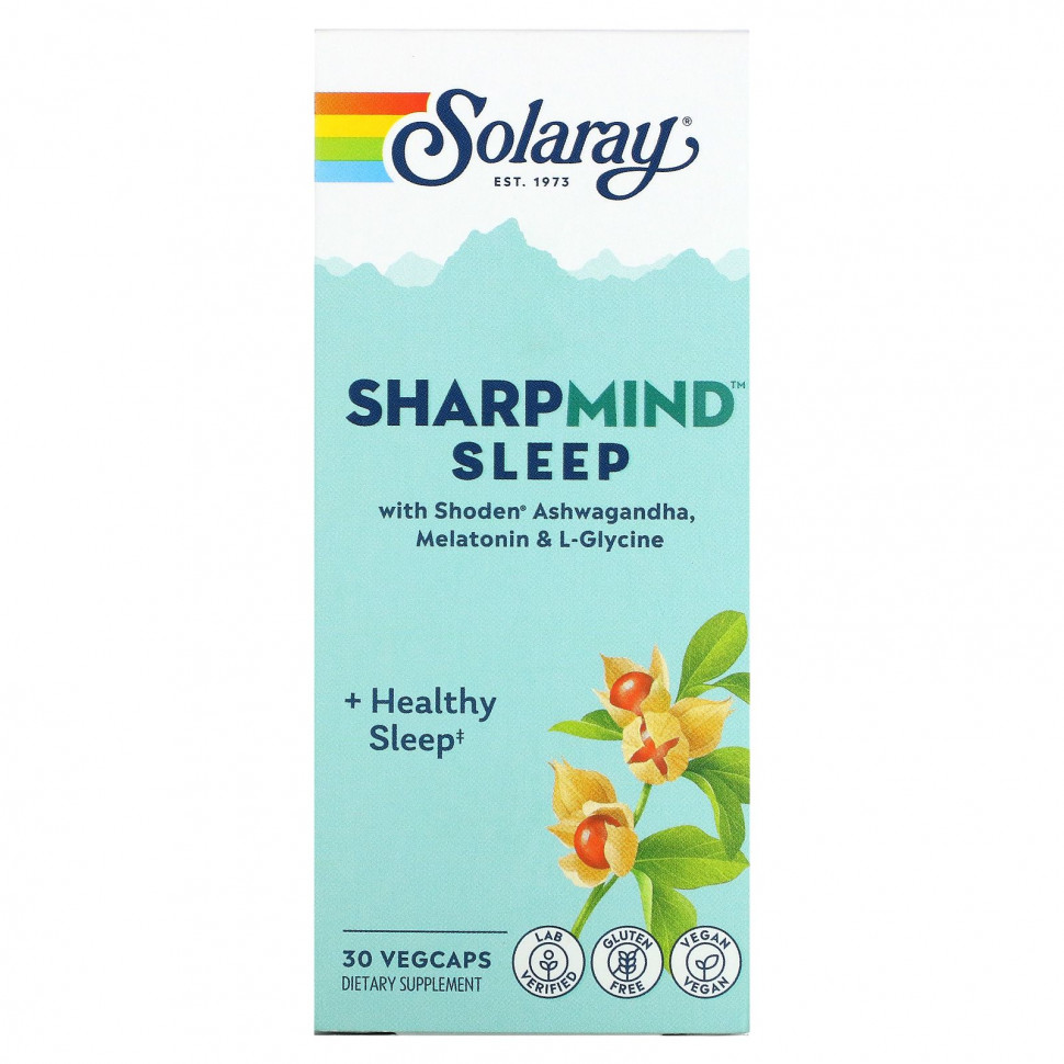   (Iherb) Solaray, SharpMind Sleep`` 30      -     , -, 