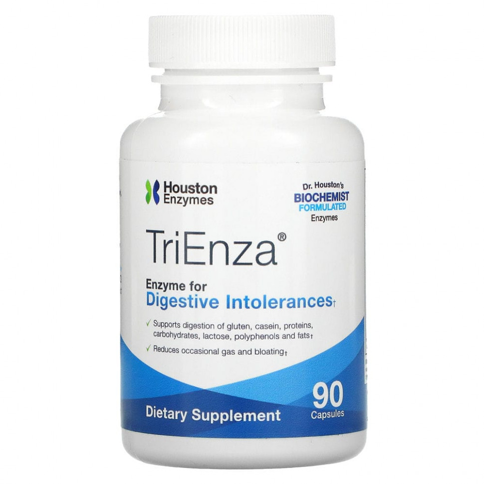   (Iherb) Houston Enzymes, TriEnza,     , 90     -     , -, 