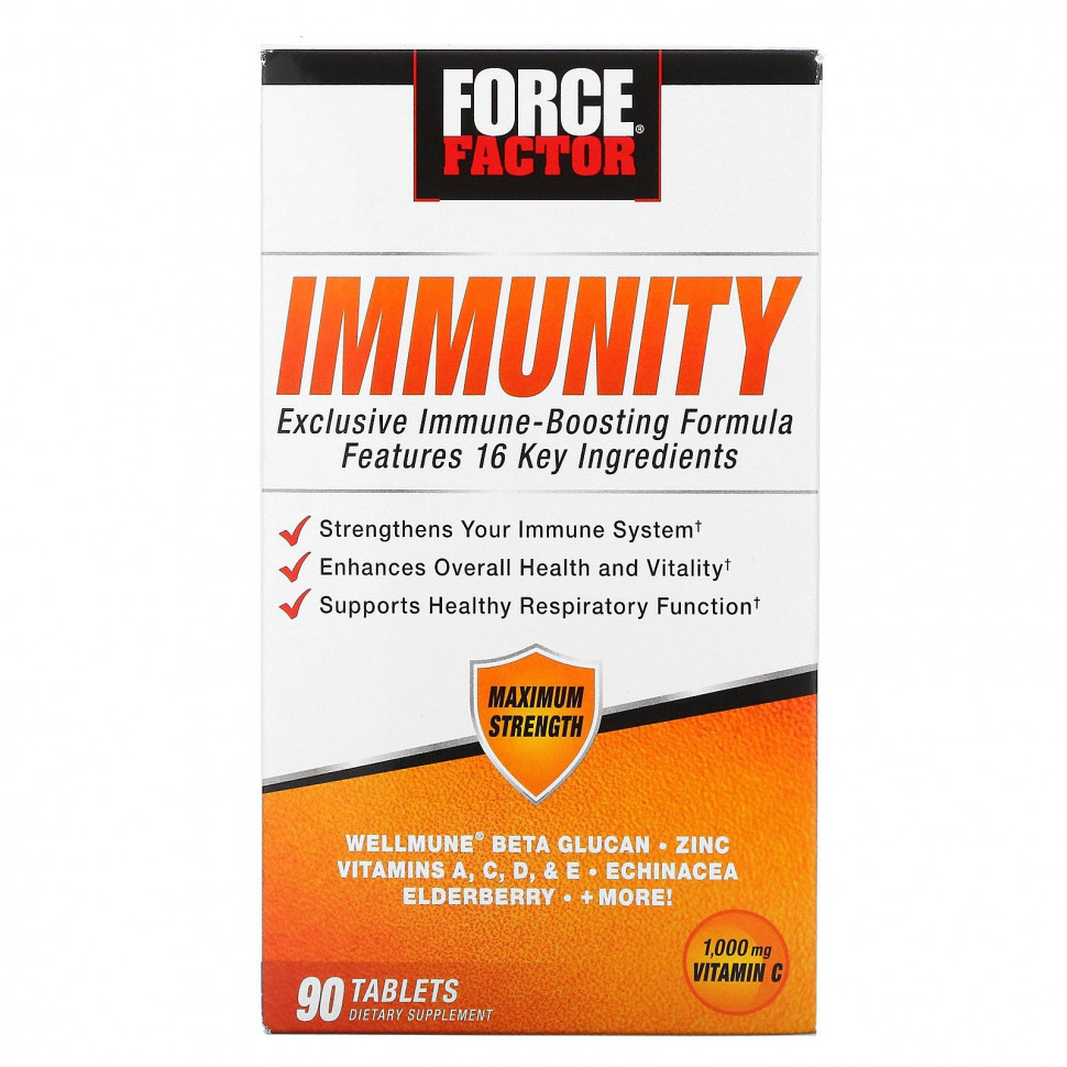  (Iherb) Force Factor, Immunity,    , 1000 , 90     -     , -, 