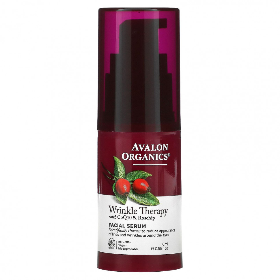   (Iherb) Avalon Organics, Wrinkle Therapy   Q10  ,   , 16  (0,55 . )    -     , -, 