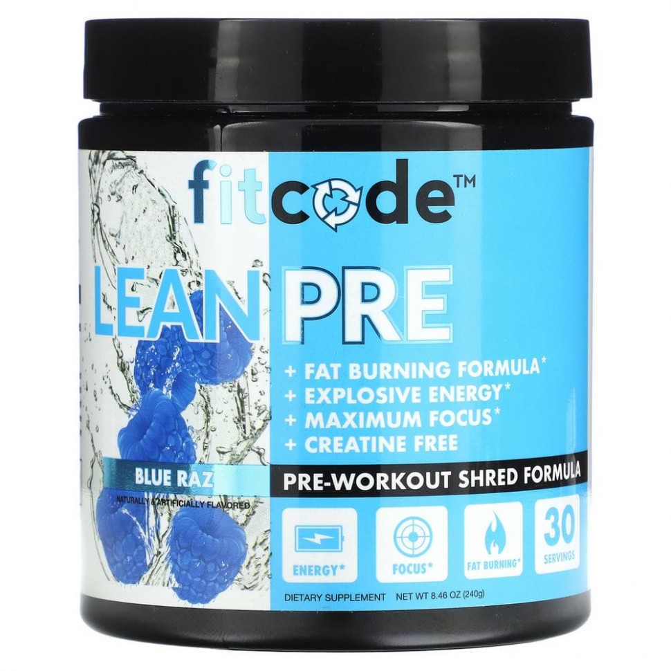   (Iherb) FITCODE, LeanPre,  ,  , 240  (8,46 )    -     , -, 