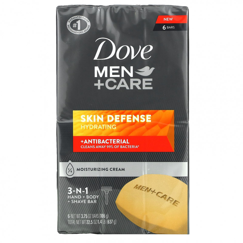   (Iherb) Dove, Men + Care,    ,  3  1  ,   , 6 .  106  (3,75 )    -     , -, 