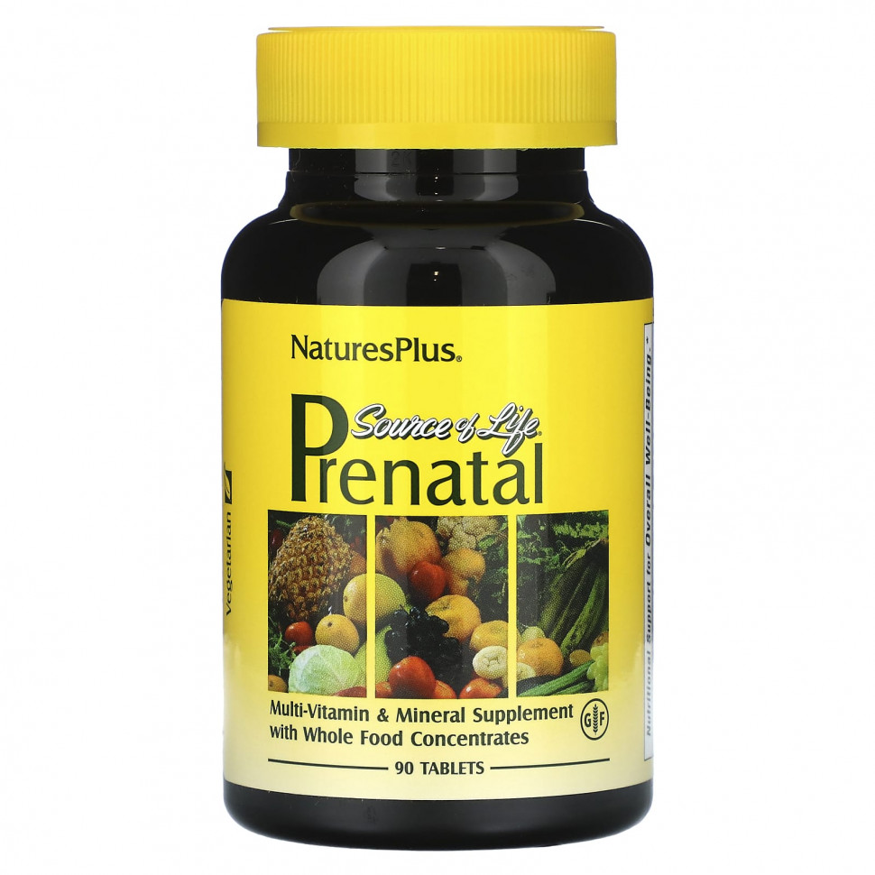   (Iherb) NaturesPlus, Source of Life Prental`` 90     -     , -, 