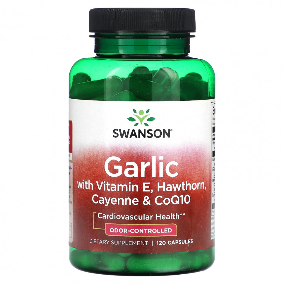 ���� ������ (Iherb) Swanson, ������ � ��������� E, ���������, ��������� ����� � ������� Q10, 120 ������, ������ �� 3430 ���